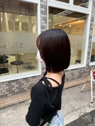 ショート カラー 堀野 由樹也のヘアスタイル