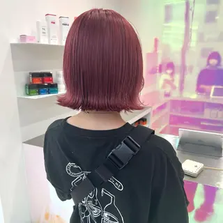 ショート カラー パーマ ヘアアレンジ メンズ キッズ ネイル マツエク・マツパ アイブロウ KANAMI 🌏のヘアスタイル