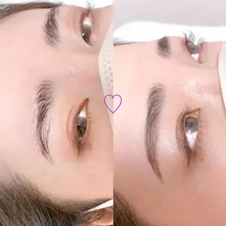 ショート カラー パーマ ヘアアレンジ メンズ キッズ ネイル マツエク・マツパ アイブロウ アイブロウサロン muni 福島区野田の眉毛・アイブロウイメージ