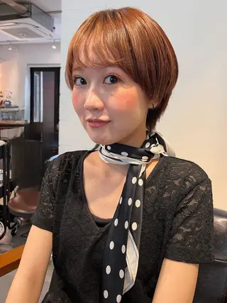 ショート カラー カットモデル募集中 MIYUUのヘアスタイル
