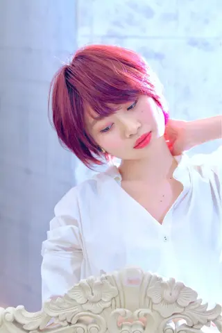 ショート 髪質改善酸性縮毛矯正 酸性ストレート◎鈴木のヘアスタイル