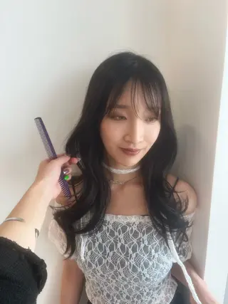 ロング カラー 多系統似合わせ/ tsuburaのヘアスタイル
