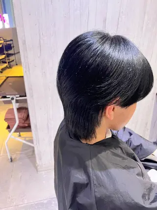 ミディアム カラー メンズ junya カラーモデル募集中のヘアスタイル