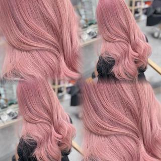 セミロング カラー ハイトーン特化💍 NØRN💍韓国のヘアスタイル
