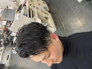 パーマ ショート メンズ 💇🏻‍♂️パーマ ニキ✨本田龍斗のヘアスタイル