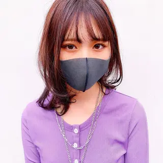 ミディアム カラー 中川 竜誠のヘアスタイル