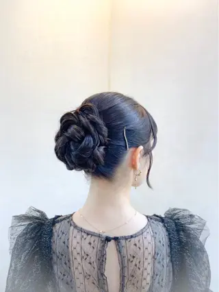 ヘアアレンジ hair make もりした ゆうのヘアスタイル