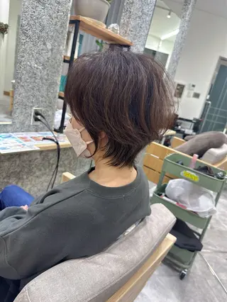 ショート 近鉄奈良ショートヘア 清水力也のヘアスタイル