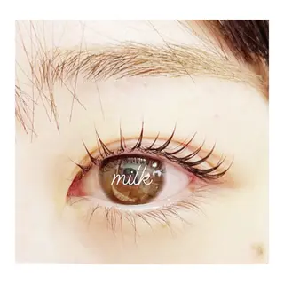 マツエク・マツパ milk eyelashのマツエク・マツパデザイン