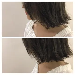 ショート カラー ﾊｲﾄｰﾝ/ｼｮｰﾄ 村上淳乃🐥のヘアスタイル