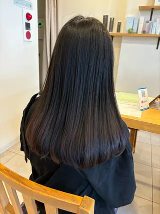 ロング 近藤 風華のヘアスタイル