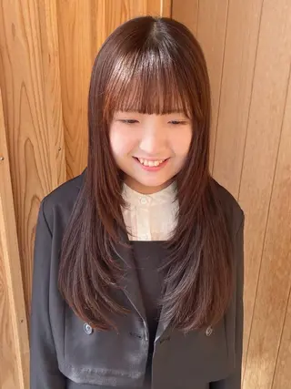 ロング カラー wakana / くびれカットのヘアスタイル