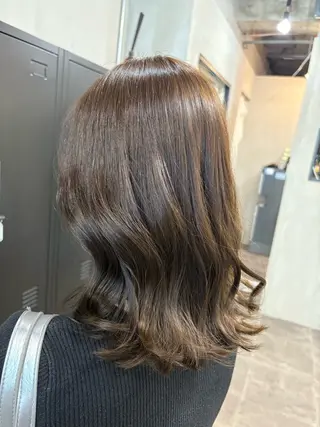 ミディアム カラー ALLEN hair /まなのヘアスタイル