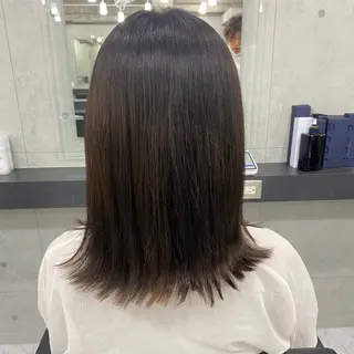 セミロング Endearing 🌟銀座のヘアスタイル