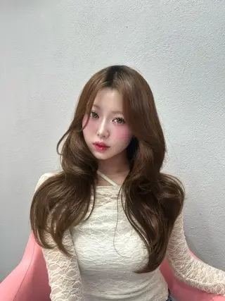 ロング カラー 表参道/ワンホンヘア SAAYA🖤のヘアスタイル