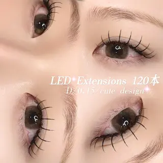 マツエク・マツパ Eye Riche chikaのマツエク・マツパデザイン