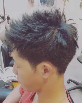 ショート 山口 晃也のヘアスタイル