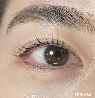 マツエク・マツパ 美容室 HIIRAGIのマツエク・マツパデザイン