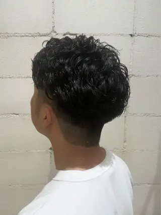 ショート パーマ いまじゅく あおいのヘアスタイル
