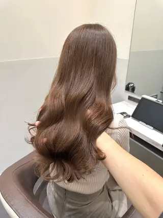 ロング カラー 矢野 晃平のヘアスタイル