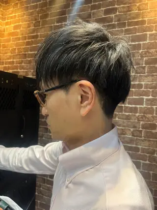 ショート メンズ 久木原 ゆりのヘアスタイル