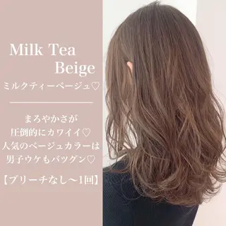セミロング カラー ヘアアレンジ 🪞［公式］ UNITED横浜🪞のヘアスタイル