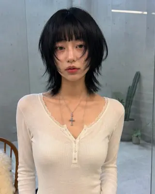 ショート カラー Pia ツボイ ケイタのヘアスタイル