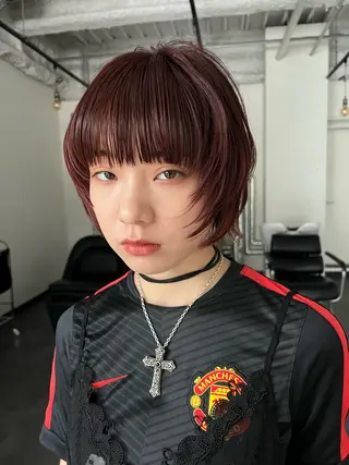 ショート ショートカット募集/ モカのヘアスタイル