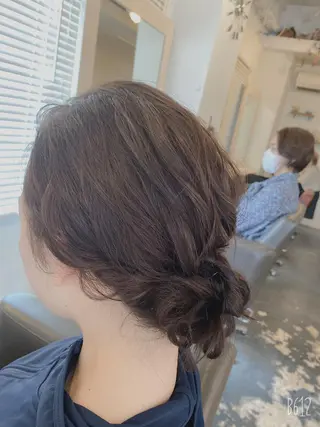 ヘアアレンジ 北24条　髪質改善 MIYAのヘアスタイル