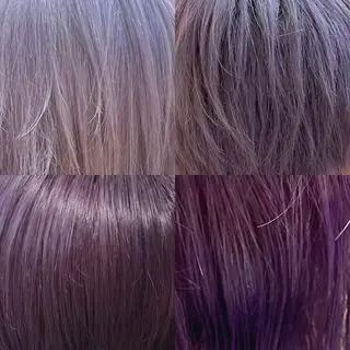 ミディアム カラー ☁️ケアブリーチ￤ ウルフ￤Shioriのヘアスタイル