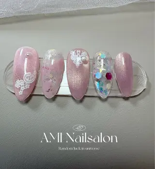 セミロング AMI Nailsalonのネイルデザイン