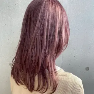 カラー 🍀ブリーチ艶カラー わか🍀のヘアスタイル