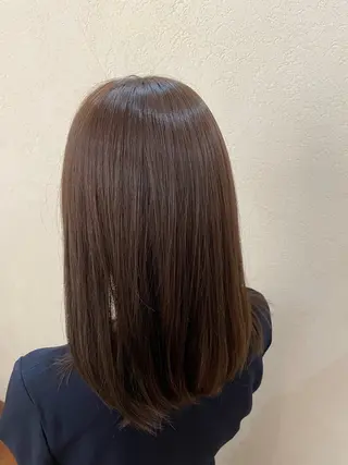 ロング カラー 藤田 郁弥のヘアスタイル
