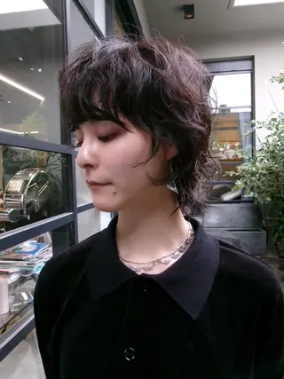 ショート パーマ KEI パーマ/レイヤーのヘアスタイル