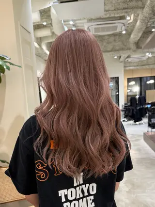 カラー harpers渋谷 SAKIのヘアスタイル