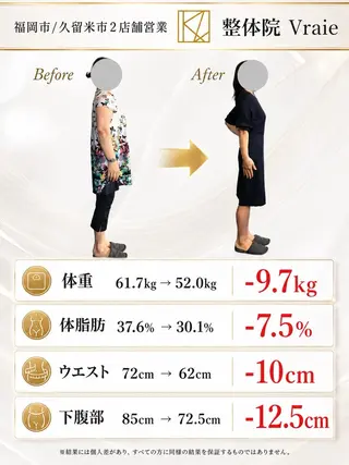 久留米ダイエット整体 嶋田のエステ・リラクイメージ