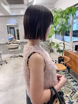 ショート 樫原裕二/レイヤー カット/透明感カラーのヘアスタイル