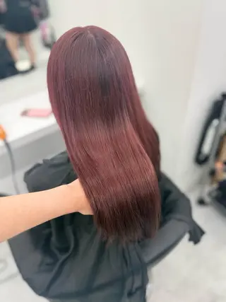 ロング カラー 🥂上品ワンホンヘア 🥂nozomiのヘアスタイル