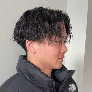 ショート パーマ メンズ men's/perm colorDaijuのヘアスタイル