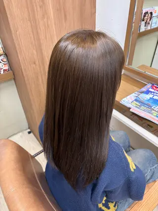 カラー little 福岡 ruca‎𖤐のヘアスタイル