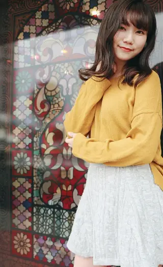 ミディアム カラー パーマ 徳永 博志のヘアスタイル