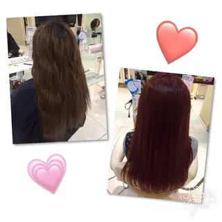 ロング カラー 廣野 愛香のヘアスタイル