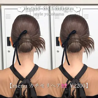 ヘアアレンジ カラー/エクステ/ アレンジ/ゆう🩷のヘアスタイル