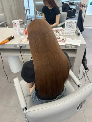 ロング カラー 🍀透明感ナチュラル カラー🍀じゅんのヘアスタイル