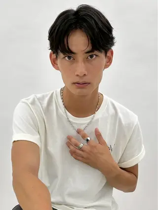 ショート mens.salon hackのヘアスタイル