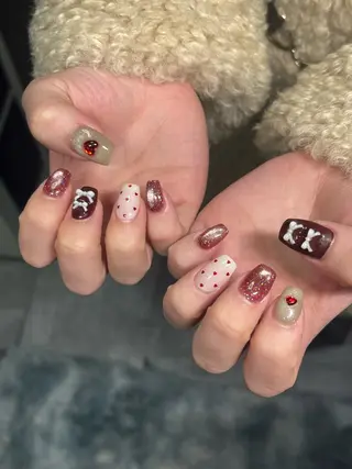 ネイル NailByua 武蔵新城徒歩4分のネイルデザイン