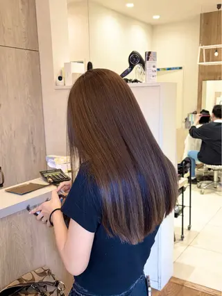 カラー ⭐️うる艶カラー 募集　まゆ⭐️のヘアスタイル