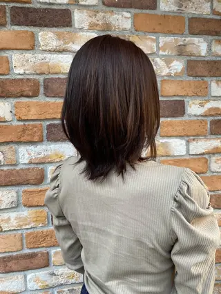 ミディアム 長谷川 礼子🌐🌿のヘアスタイル