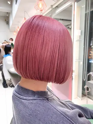 ショート 似合わせボブ🫧 丸みショート藤本のヘアスタイル