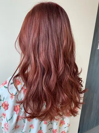 セミロング 福田 美波のヘアスタイル